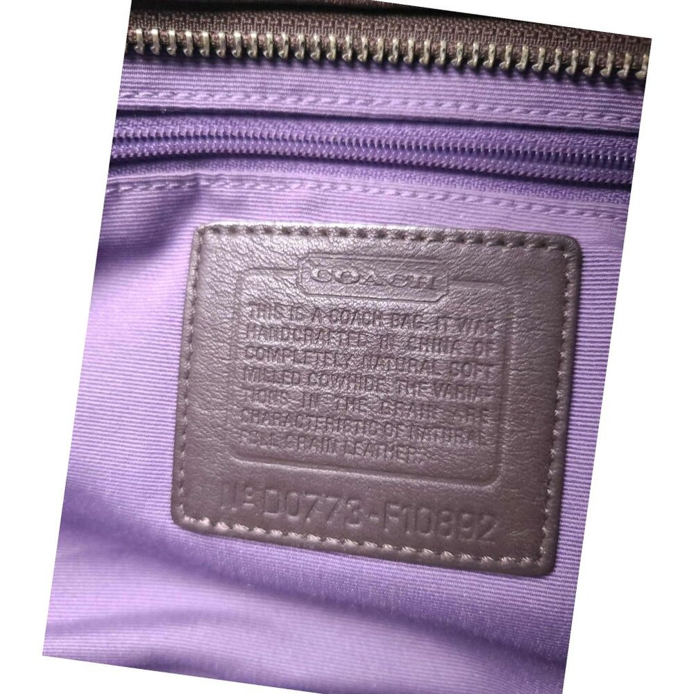 COACH Chelsea East West Tote/ shoulder bag  in brown - Picture 10 of 10